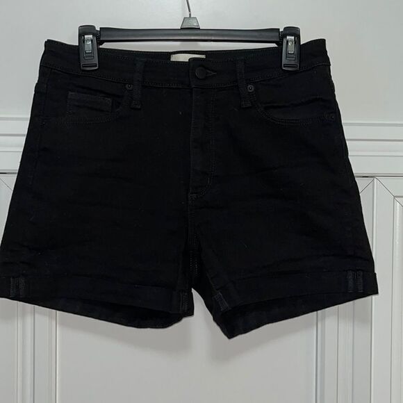 Universal Thread High-Rise Midi Jean Shorts Size 8 - Picture 3 of 7